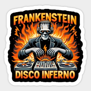 Disco Inferno Sticker